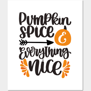 pumpkin spice nice Posters and Art